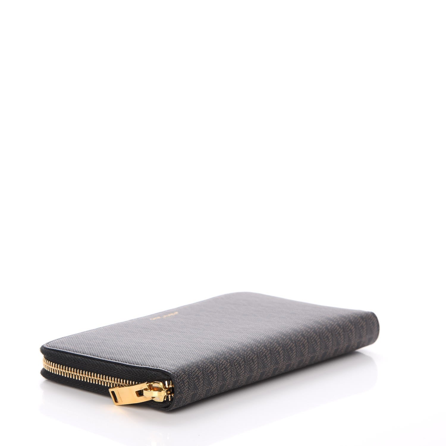 Saint Laurent Toile Monogram Classic Zip Around Wallet Black 4 of 8