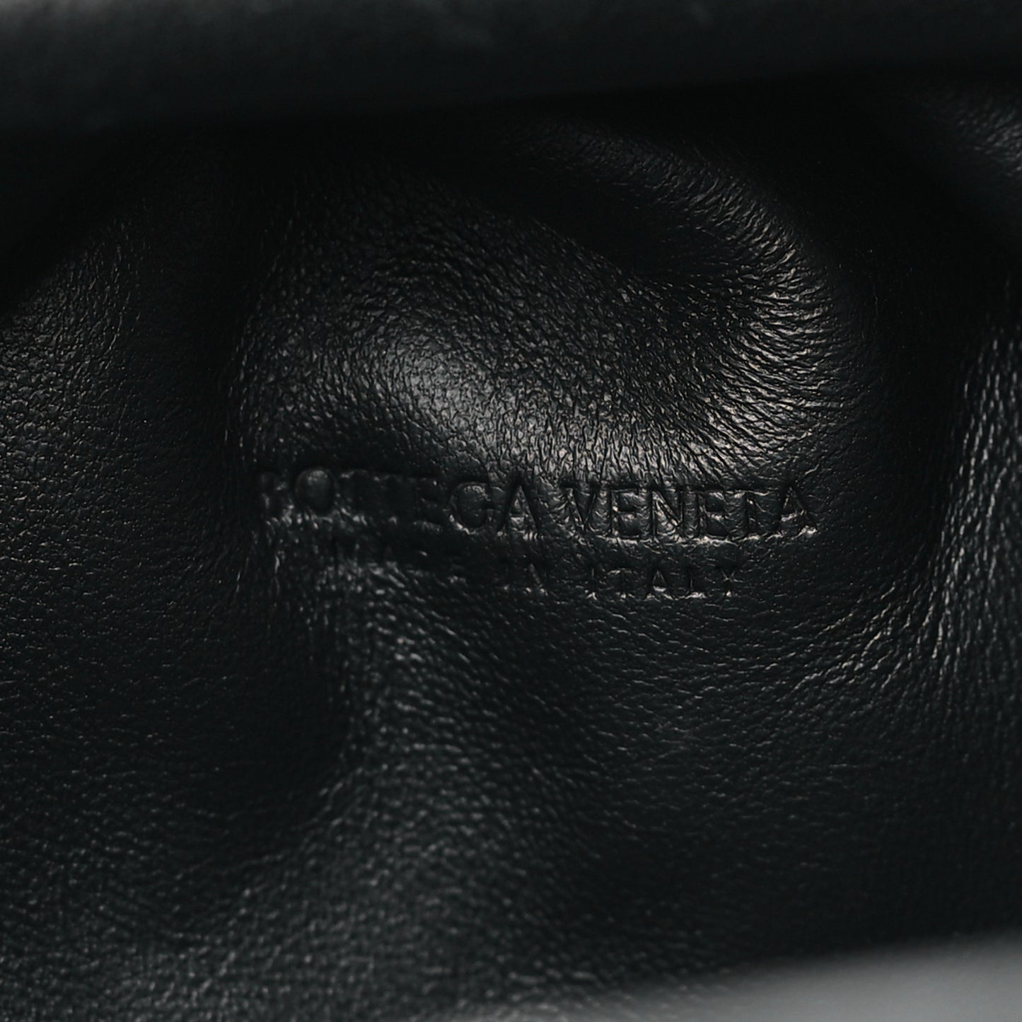 Nappa Intrecciato The Mini Pouch Black
