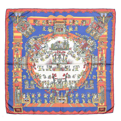 Hermes Silk Astres et Soleils Scarf 90 1 of 6