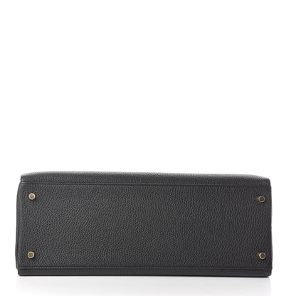 Hermes Togo Kelly Retourne 35 Black 4 of 33