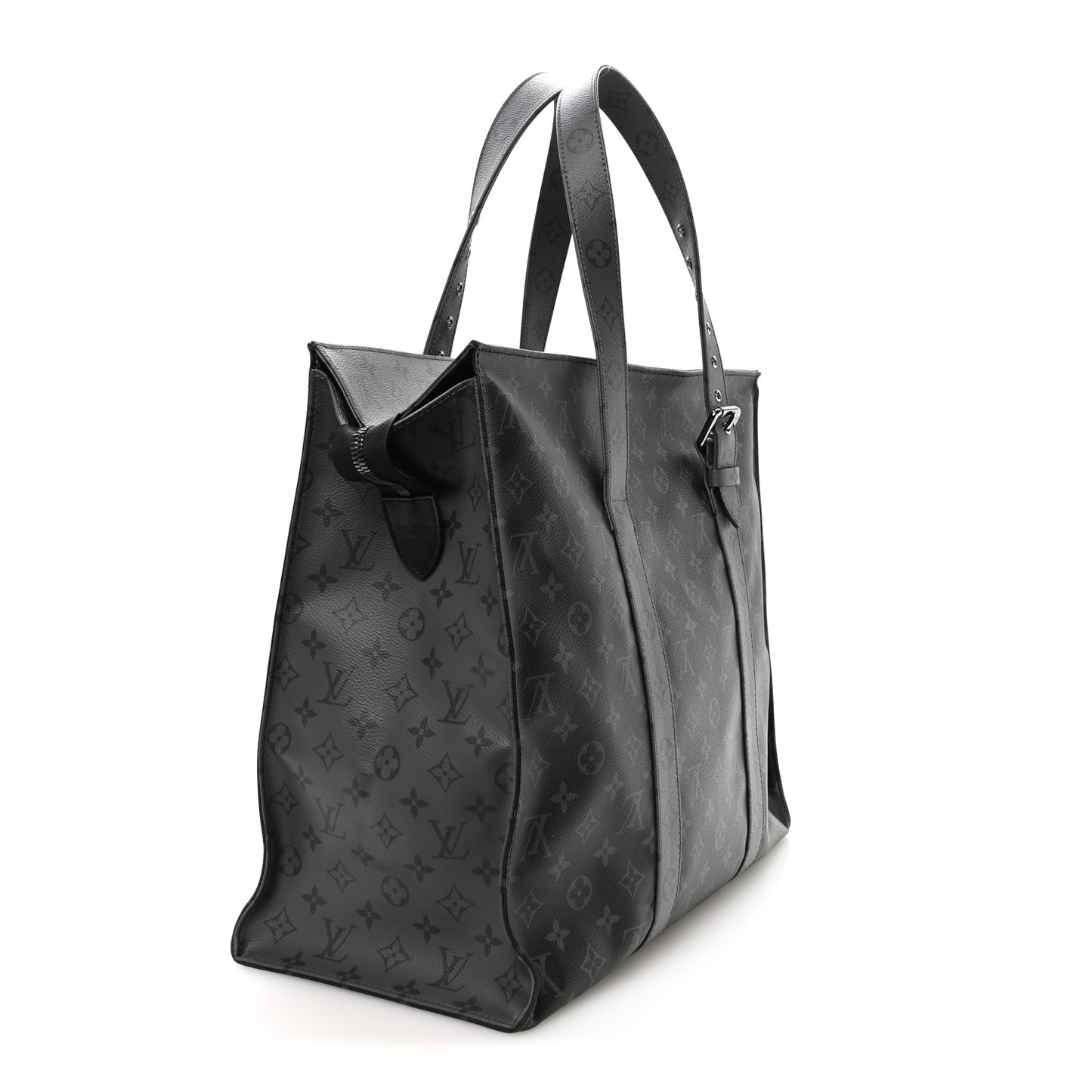 Monogram Eclipse Cabas Zippe GM Black