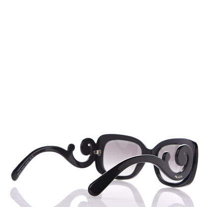 Prada Acetate Baroque Sunglasses SPR 27O Black 4 of 9