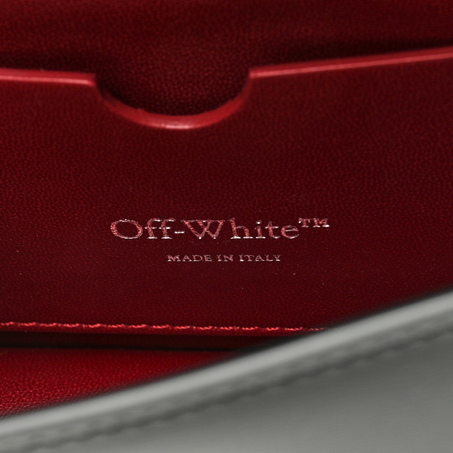 Off-White Calfskin Jitney 1.0 Shoulder Bag Black 6 of 9