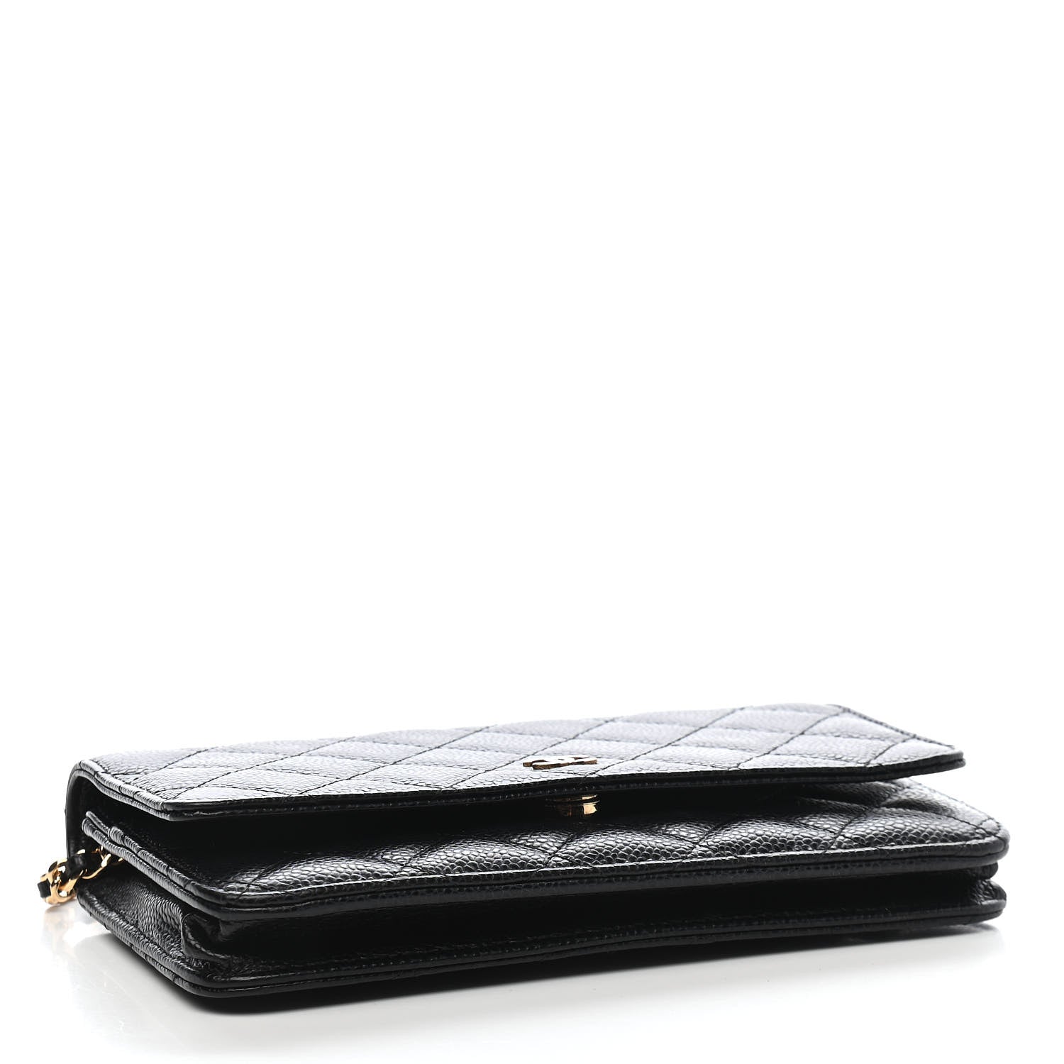 Chanel Caviar Quilted Wallet On Chain WOC Black 4 of 11