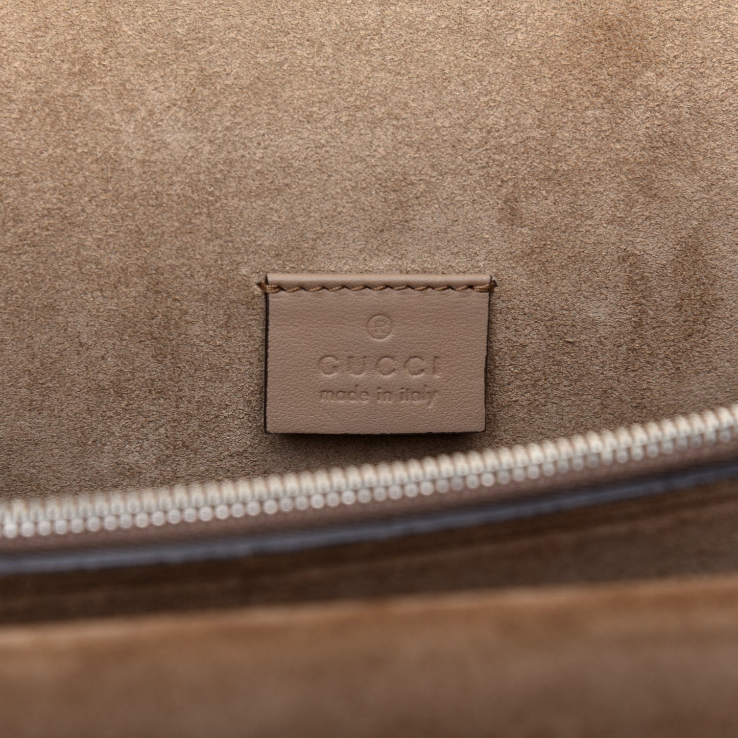 GG Supreme Monogram Small Dionysus Shoulder Bag Taupe