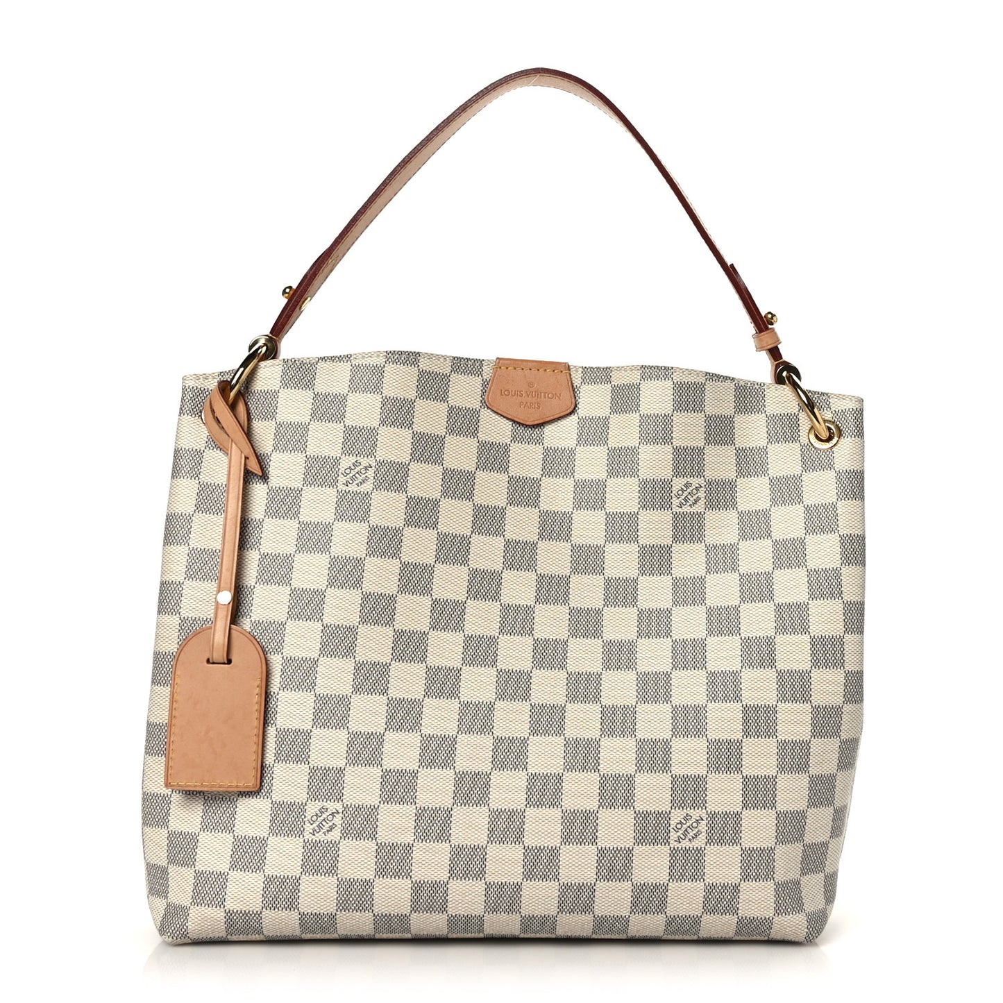 Damier Azur Graceful PM Rose Ballerine