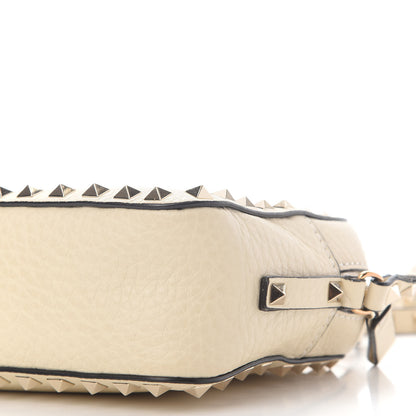 Valentino Garavani Grained Calfskin Rockstud Camera Crossbody Bag Ivory 6 of 11