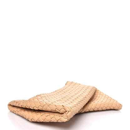 Bottega Veneta Nappa Intrecciato Crisscross Clutch Porridge 4 of 7