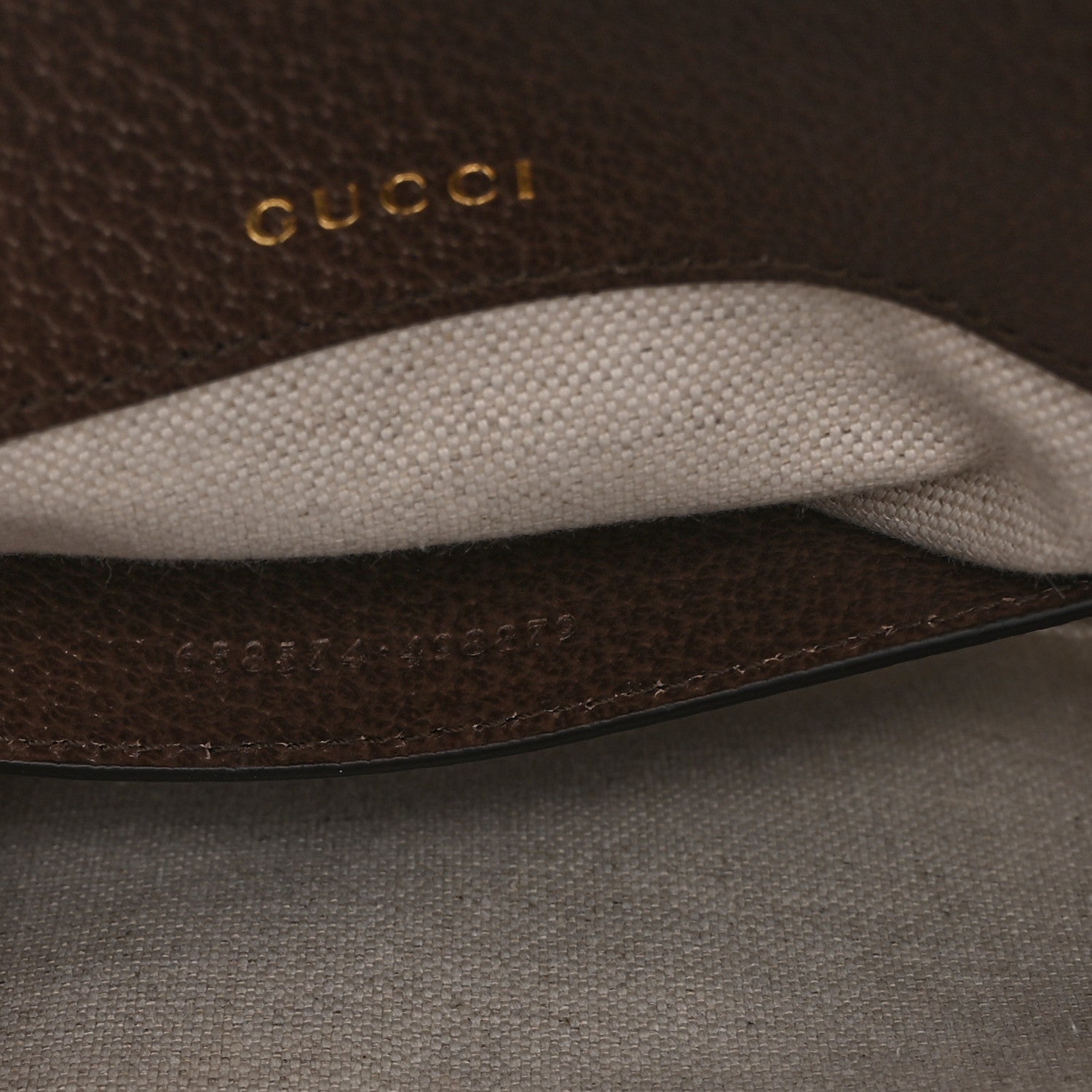 Gucci Monogram Jumbo GG Textured Dollar Calfskin Web Mini Horsebit 1955 Shoulder Bag Camel Ebony New Acero 7 of 11