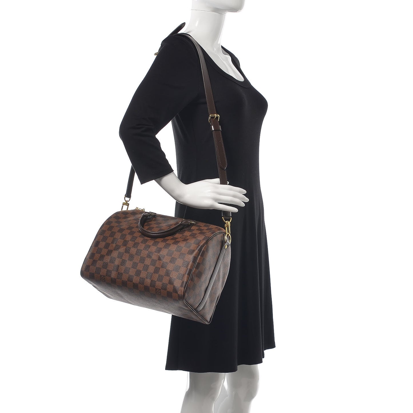 Damier Ebene Speedy Bandouliere 30