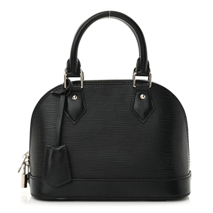 Louis Vuitton Epi Alma BB Black 1 of 14