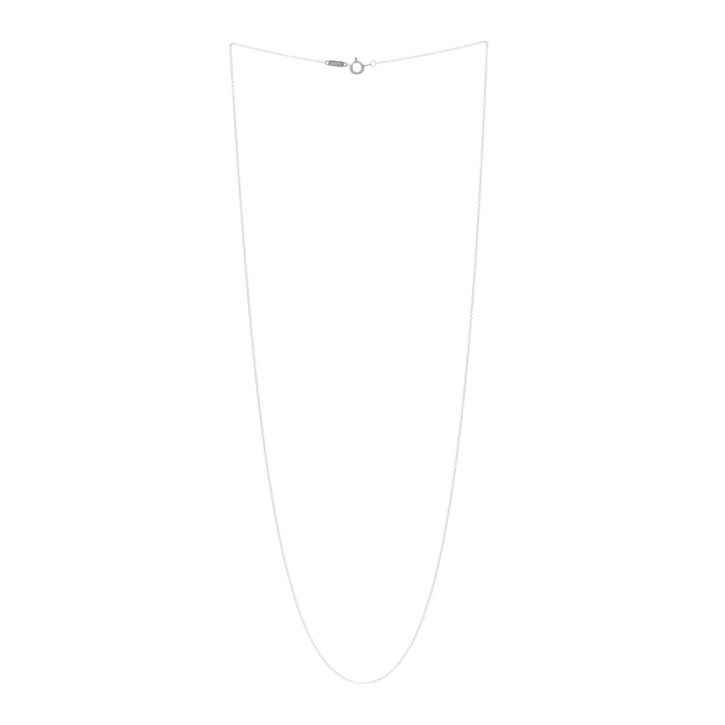 Sterling Silver Chain Necklace 24"