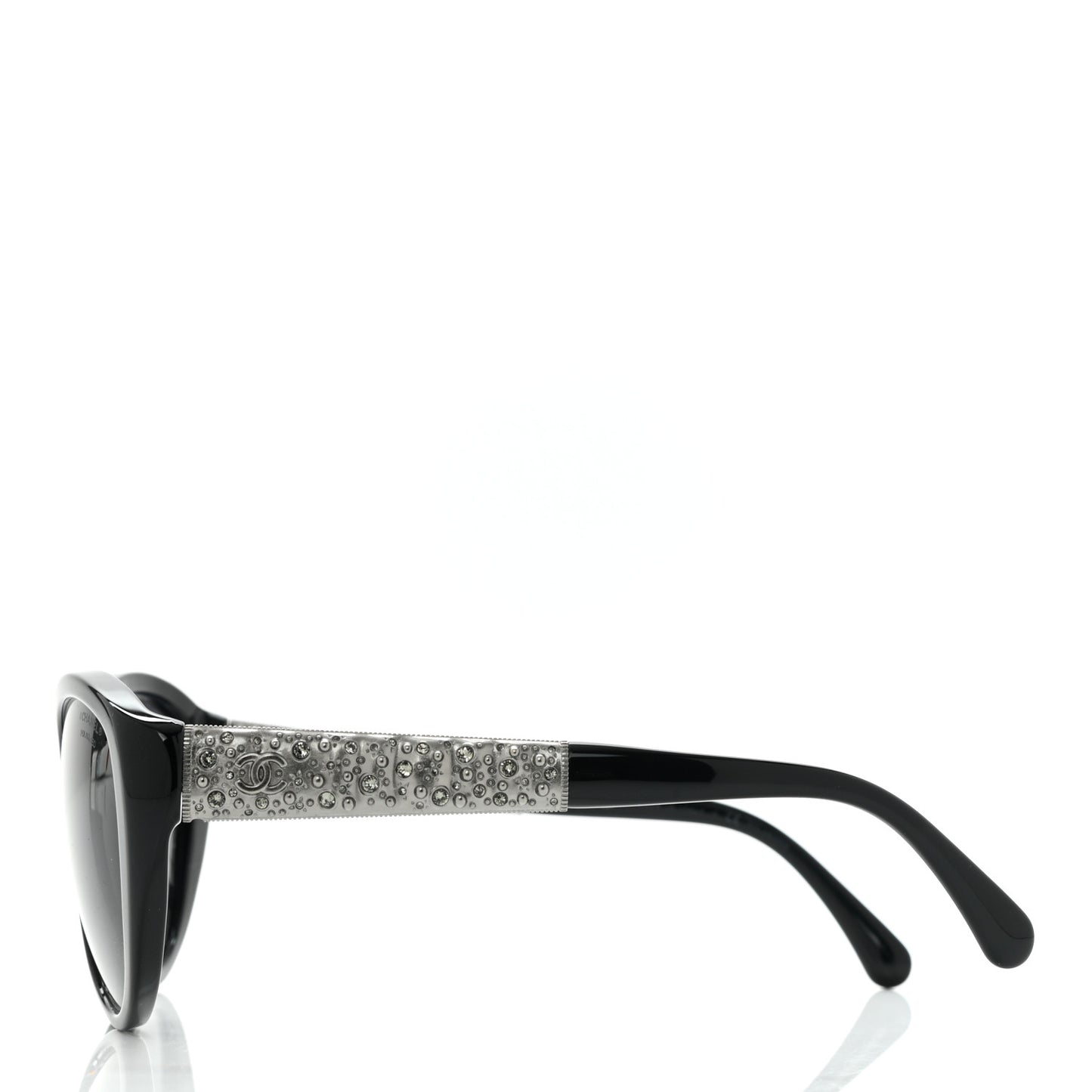 Crystal Bijoux Polarized Sunglasses 5298-B Black