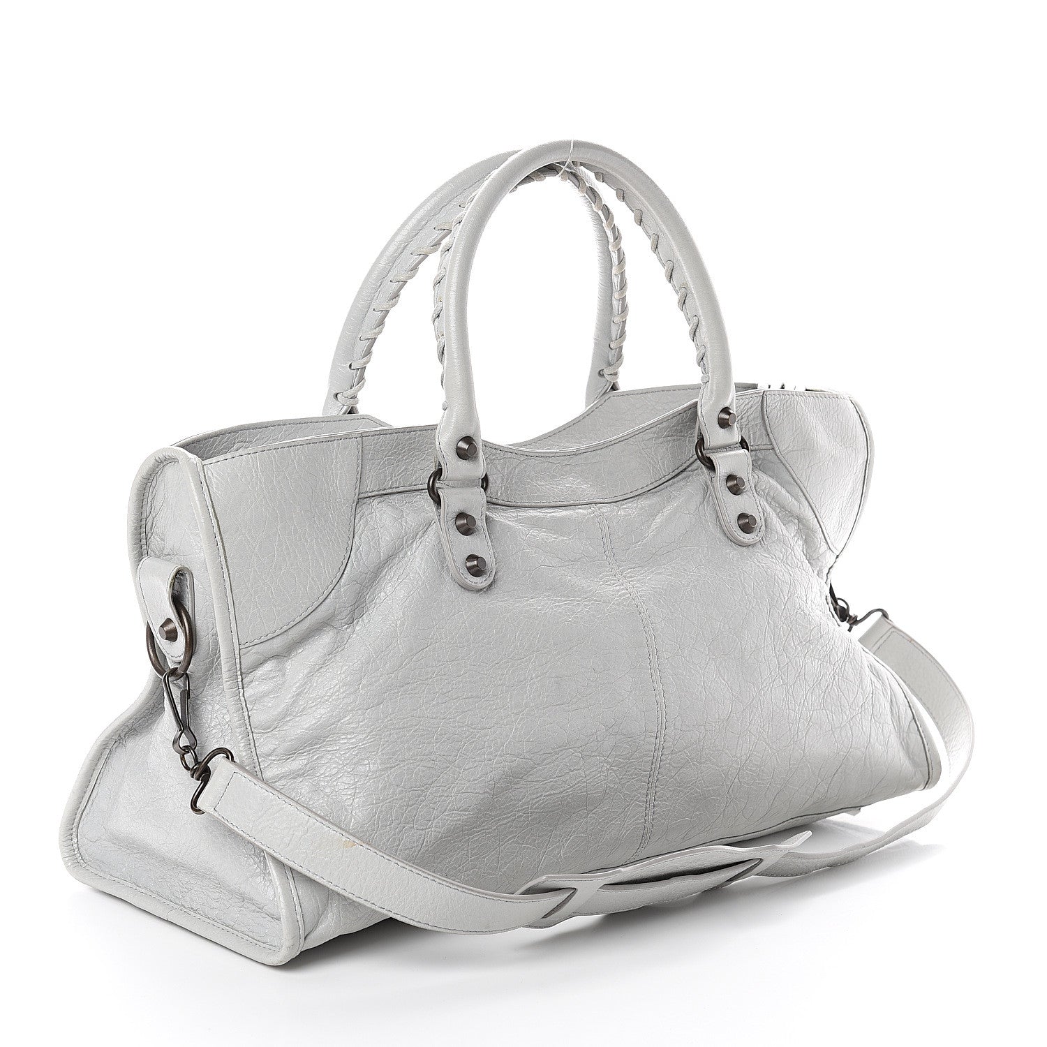 Balenciaga Agneau Part Time Gris Glace 2 of 7
