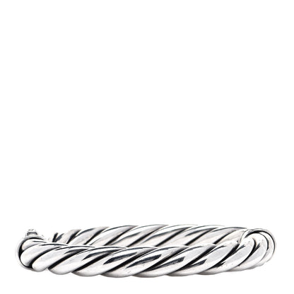 David Yurman Sterling Silver Metro Hinged Bangle Bracelet 3 of 6