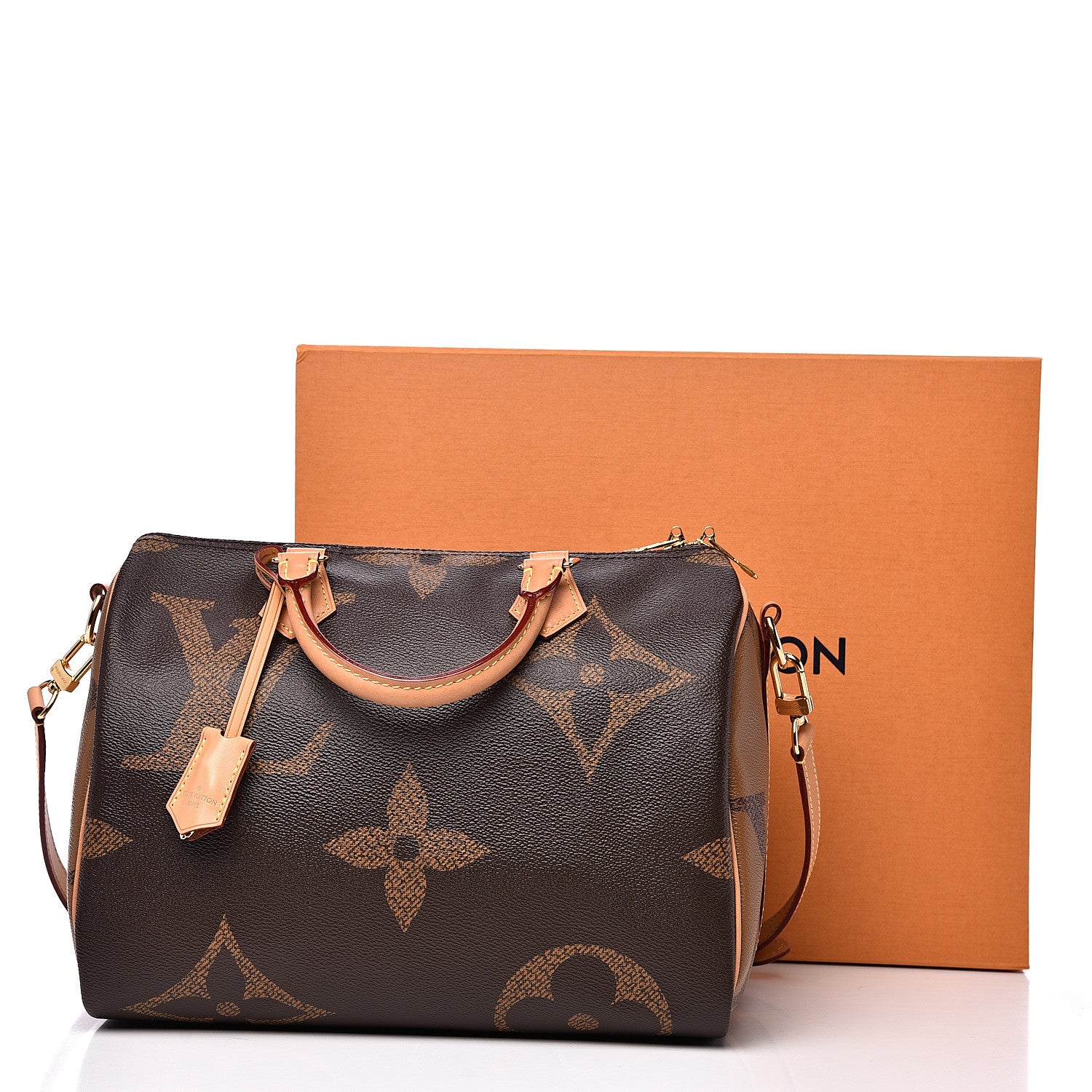 Louis Vuitton Reverse Monogram Giant Speedy Bandouliere 30 11 of 11
