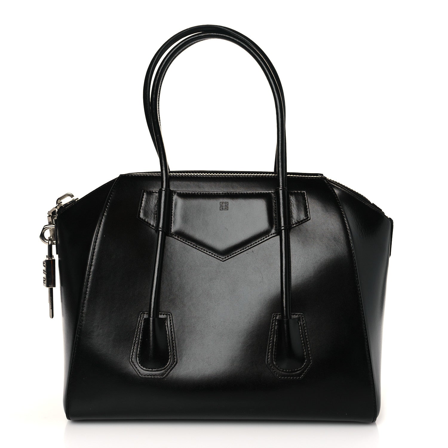Givenchy Box Calfskin Medium Lock Antigona Black 1 of 10