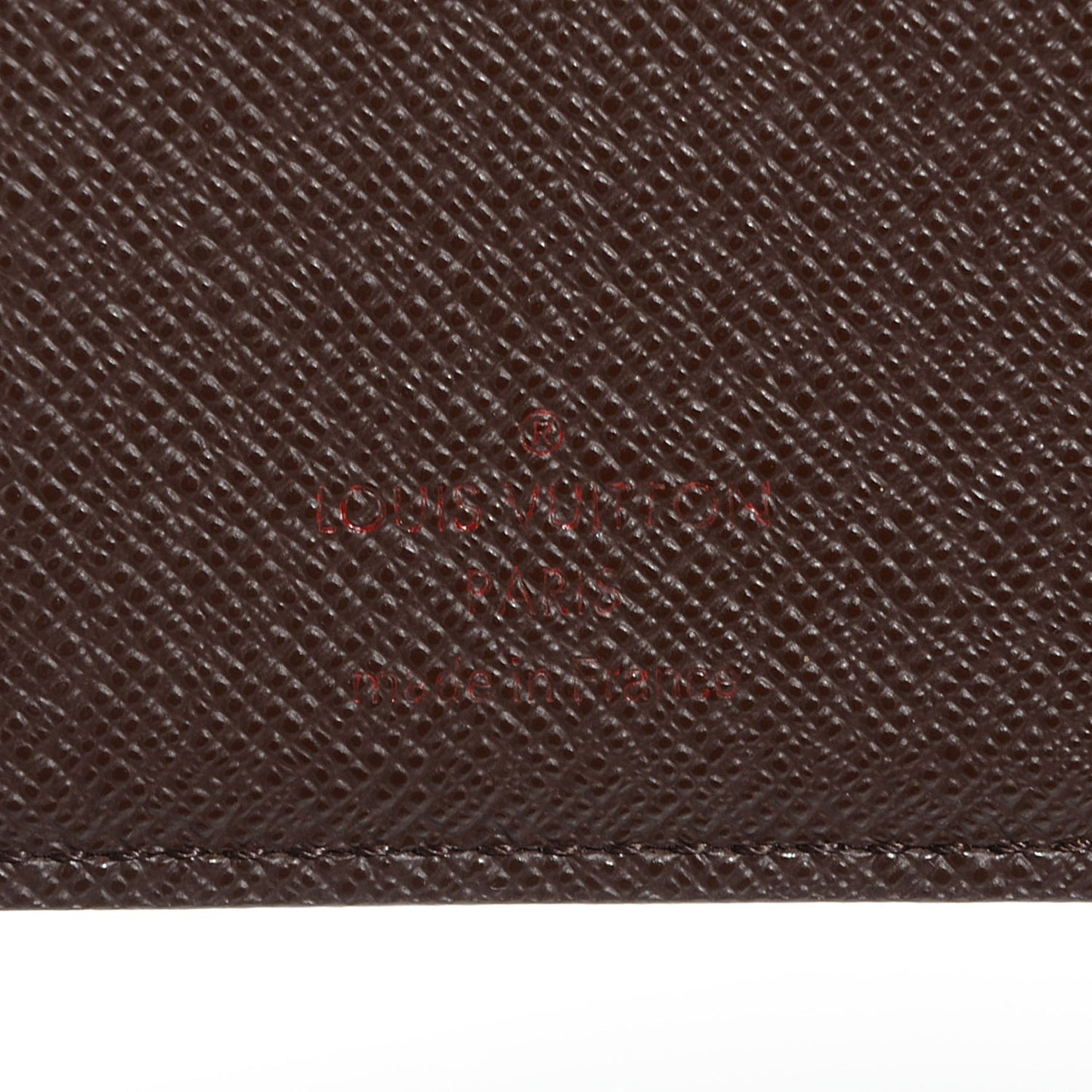 Damier Ebene French Purse Wallet