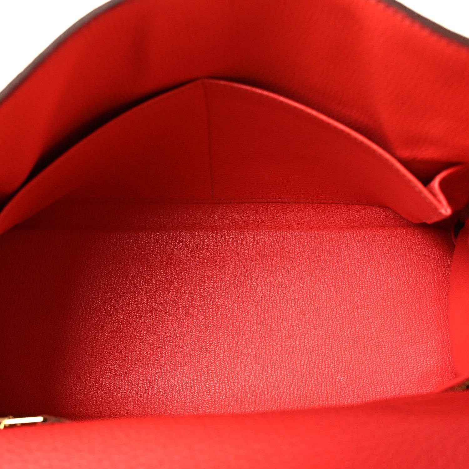 Hermes Togo Kelly Retourne 28 Rouge Pivoine 5 of 14