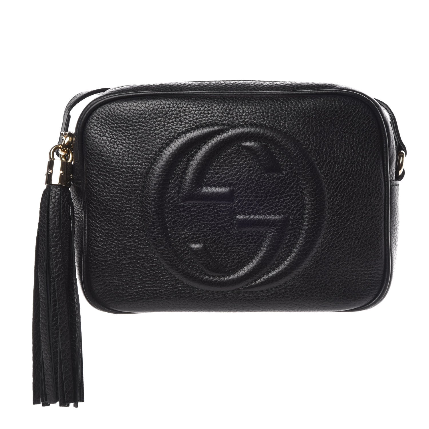 Gucci Pebbled Calfskin Small Soho Disco Bag Black 1 of 10