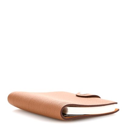 Hermes Togo Ulysse Mini Notebook Cover Gold 4 of 9