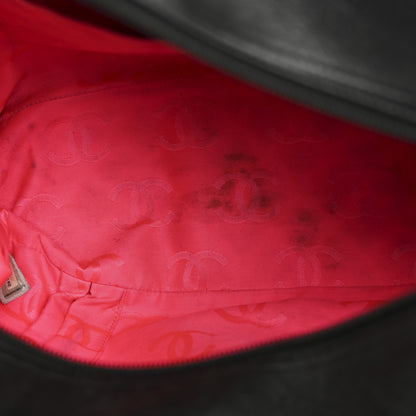 Chanel Calfskin Quilted Large Cambon Multipocket Reporter Black 12 of 15