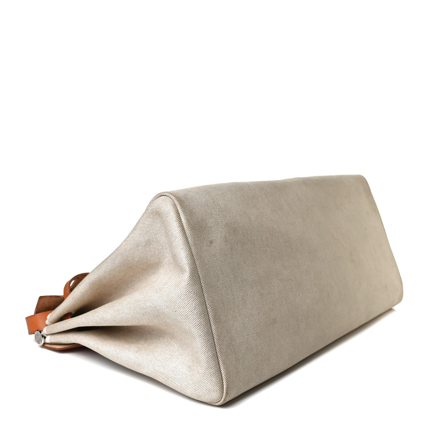 Hermes Toile Vache Calfskin Herbag Cabin Natural 4 of 23