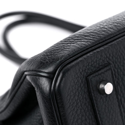 Hermes Togo JPG Shoulder Birkin II 42 Black 10 of 14