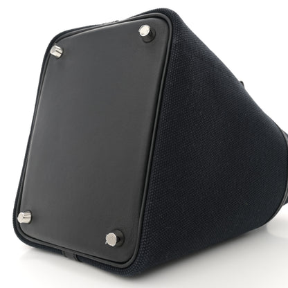 Hermes Toile Goeland Swift Cargo Picotin Lock 18 Black 10 of 11