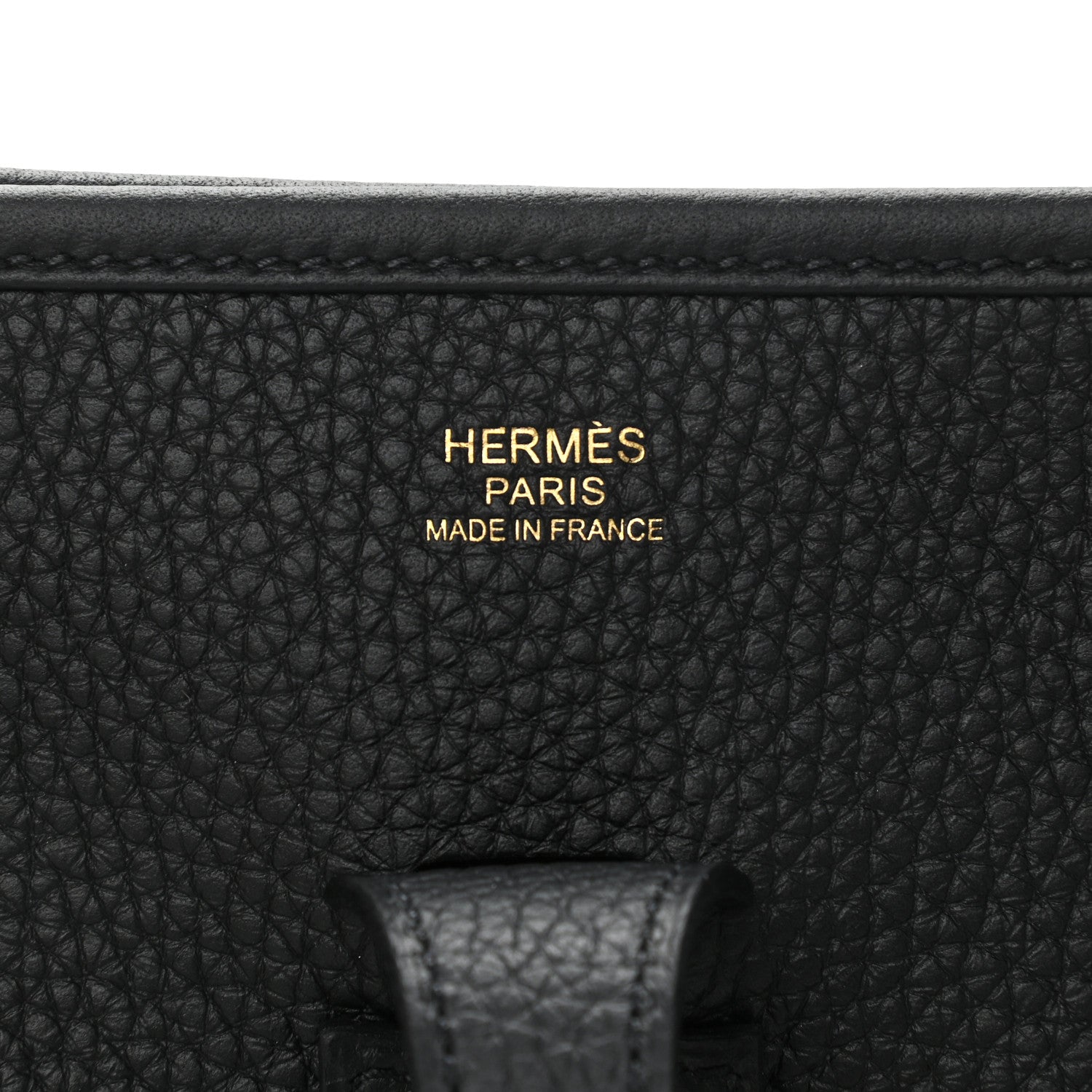 Hermes Taurillon Clemence Evelyne III PM Black 6 of 11