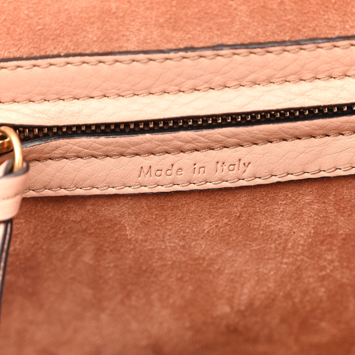 Supple Calfskin Medium Phantom Luggage Flesh