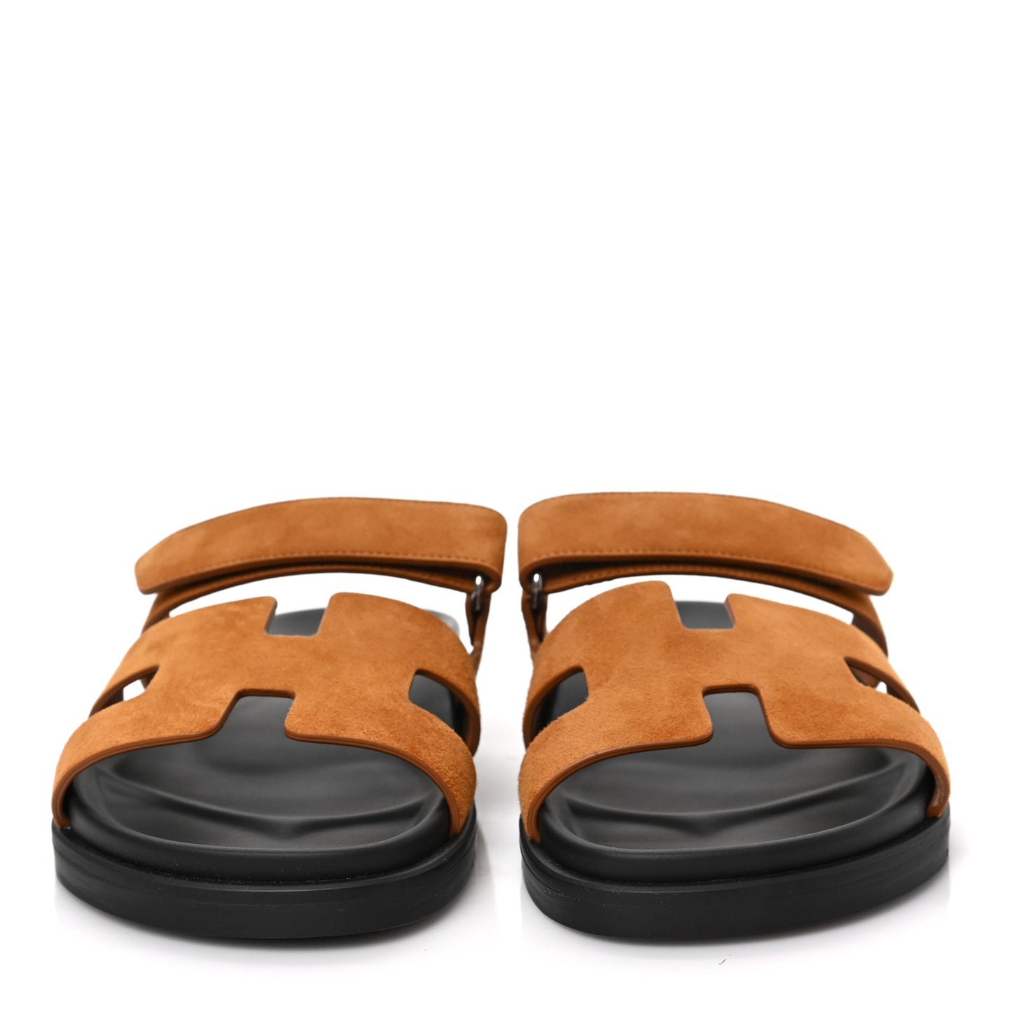 Suede Goatskin Womens Chypre Sandals 39 Naturel