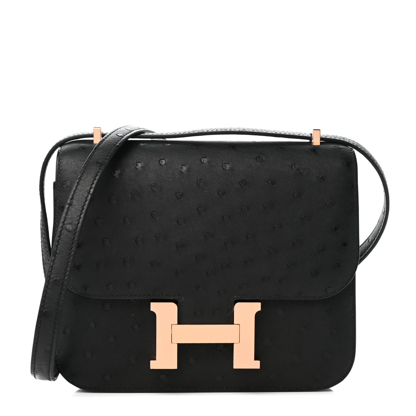 Ostrich Constance 18 Black