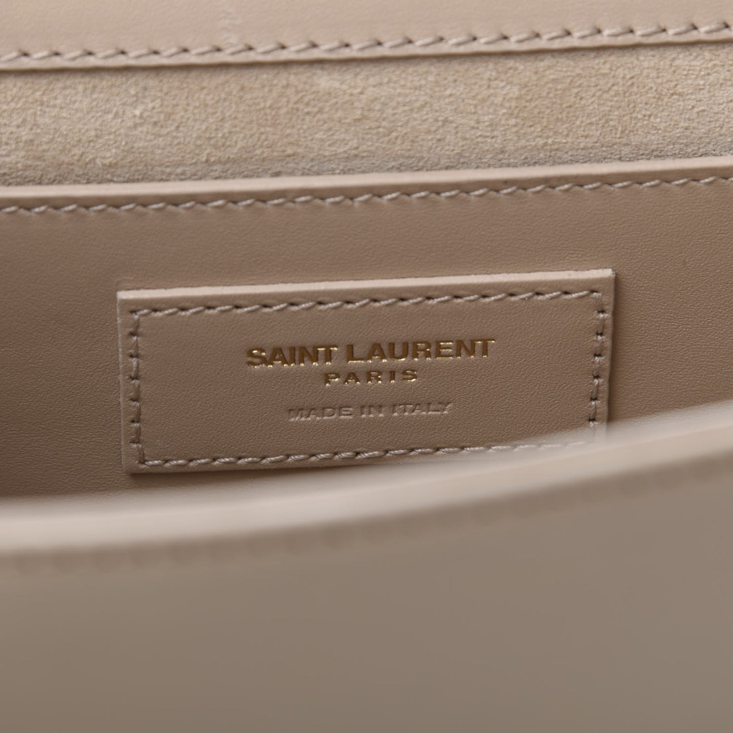 Smooth Calfskin Medium Classic Monogram Kate Tassel Satchel Nude Powder