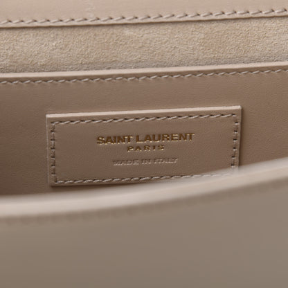 Saint Laurent Smooth Calfskin Medium Classic Monogram Kate Tassel Satchel Nude Powder 8 of 11