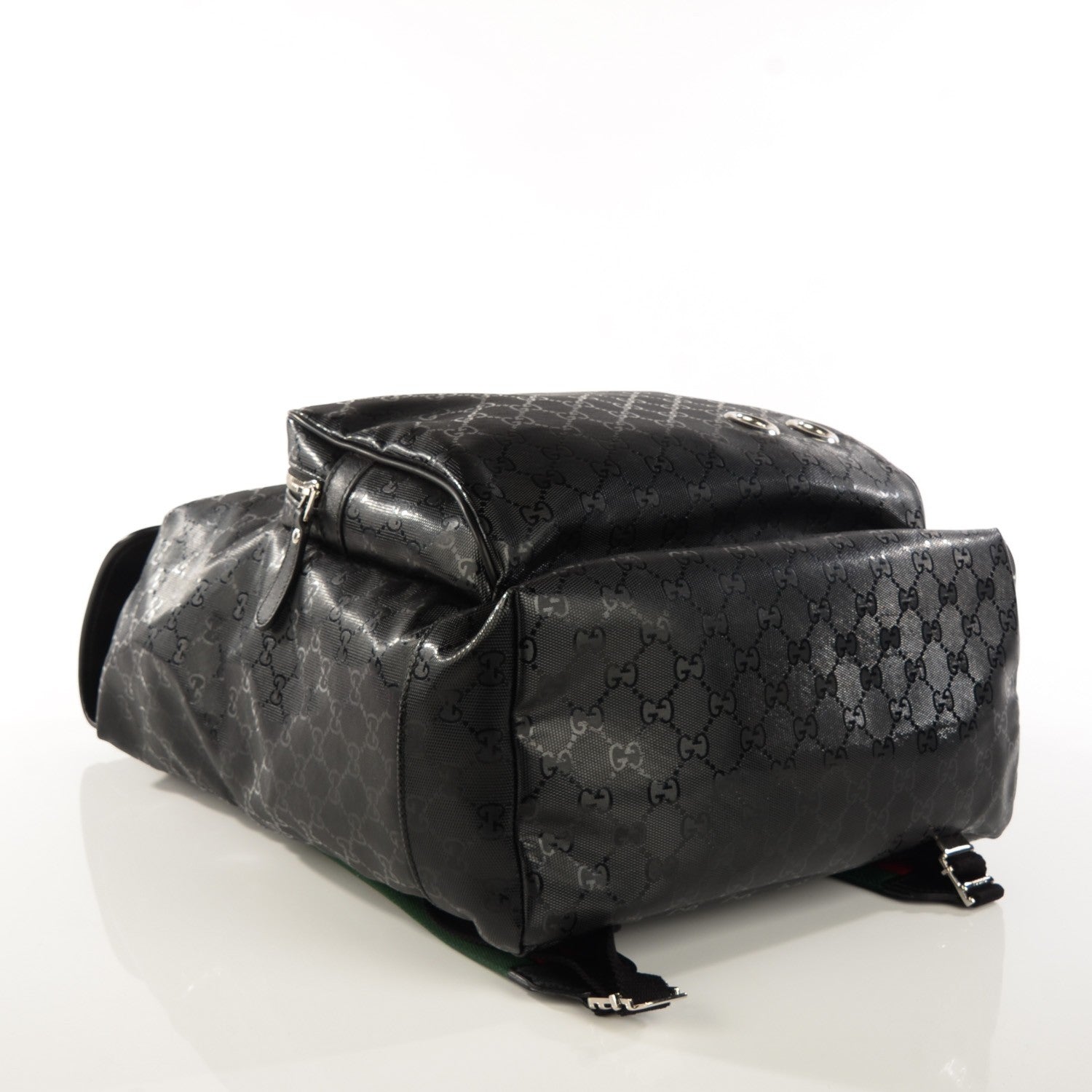 Gucci Imprime Monogram Web 500 Backpack Black 4 of 7