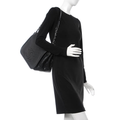 Chanel Caviar Timeless CC Accordion Flap Black 2 of 7