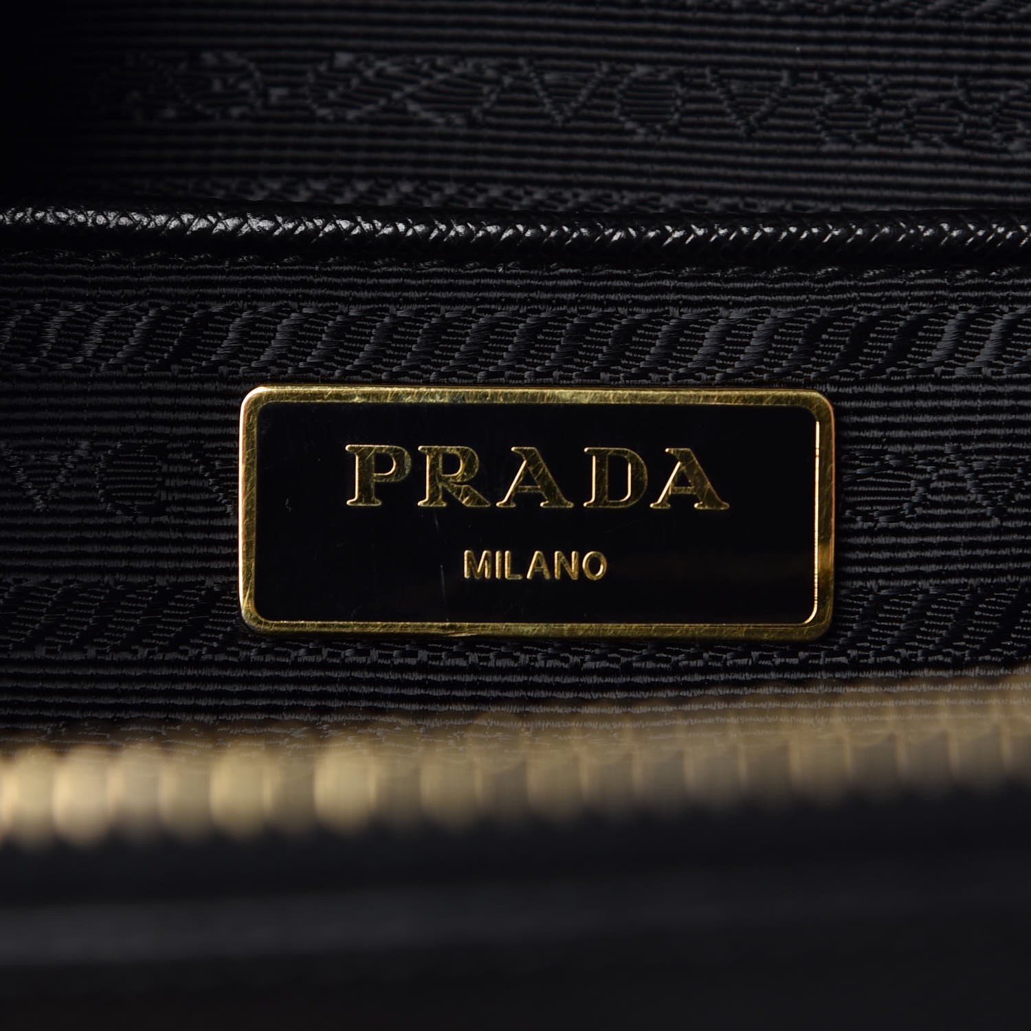 Prada Saffiano Medium Galleria Double Zip Tote Black 6 of 7