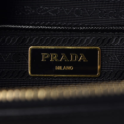 Prada Saffiano Medium Galleria Double Zip Tote Black 6 of 7