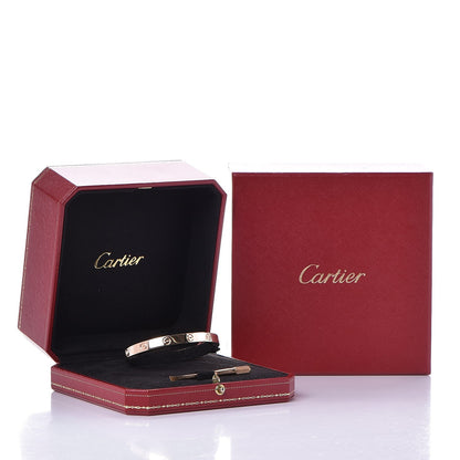 Cartier 18K Pink Gold LOVE Bracelet 18 5 of 5