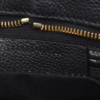Alexander McQueen Pebbled Calfskin Mini Padlock Tote Black 7 of 12