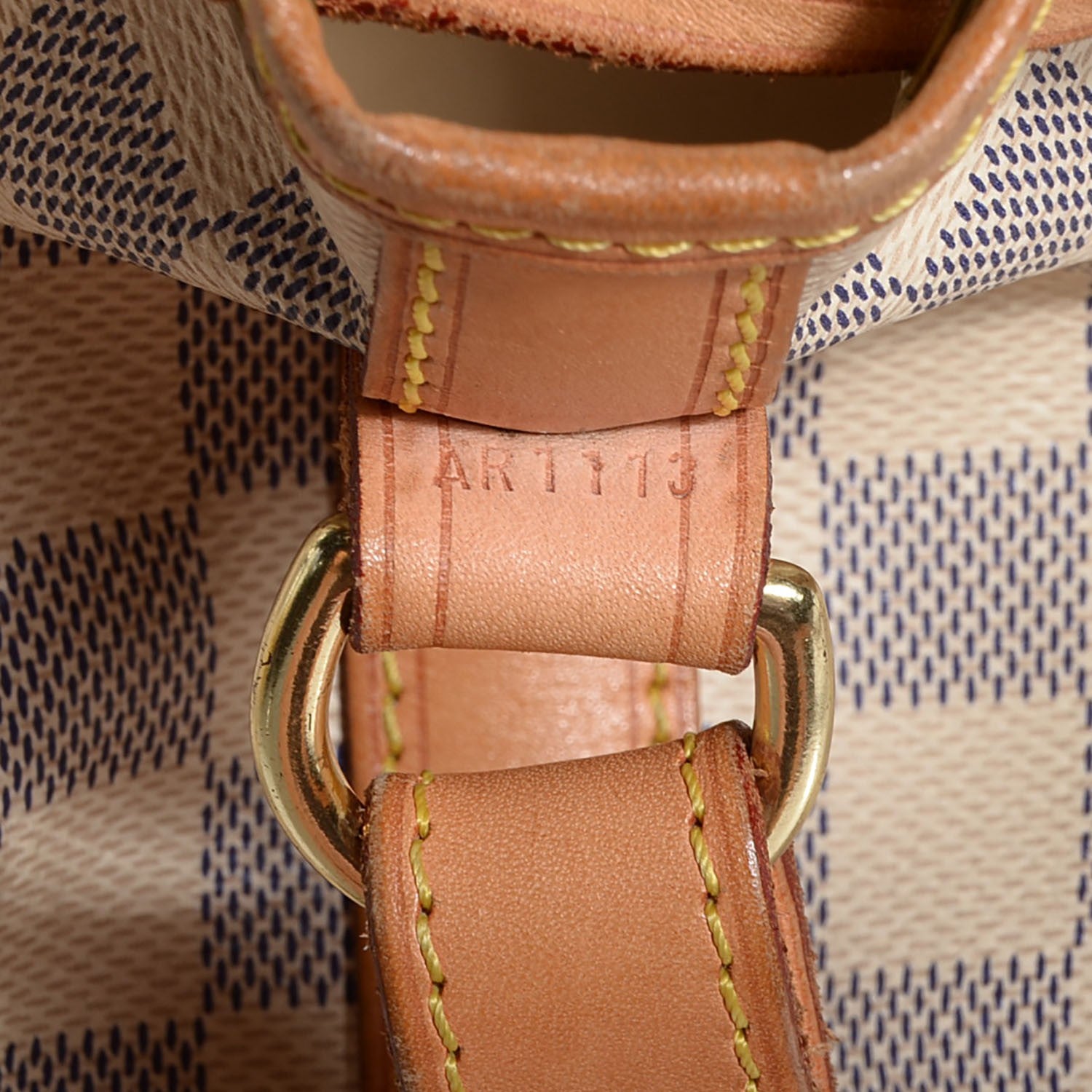 Louis Vuitton Damier Azur Noe BB 8 of 8