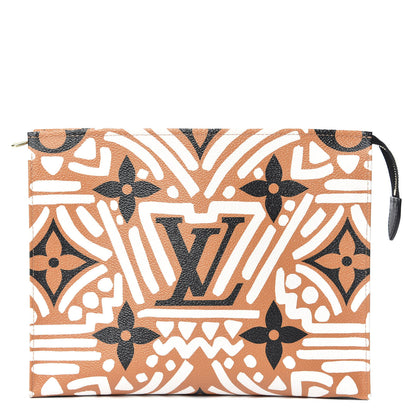 Louis Vuitton Monogram Giant Crafty Pochette Toiletry 26 Creme Caramel 1 of 9