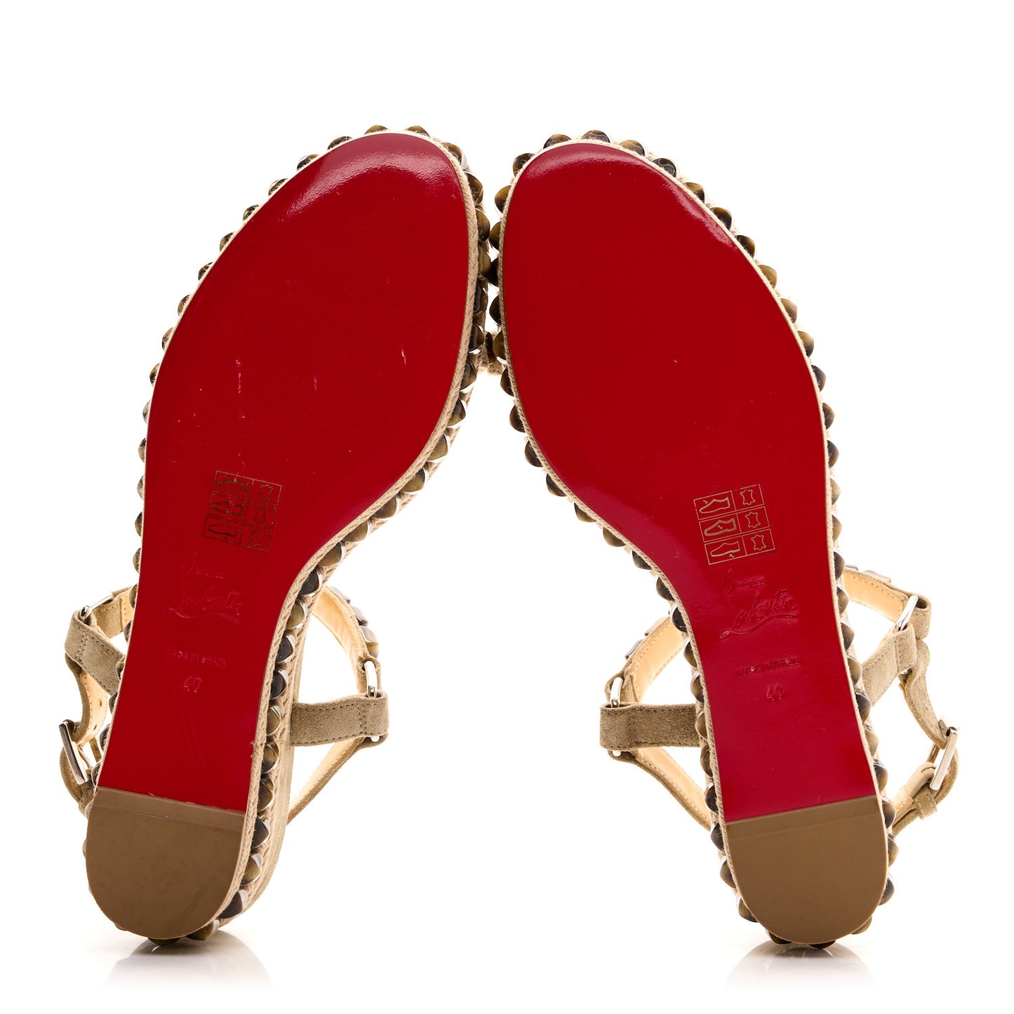 Suede Cataclou 60 Platform Sandals 40 Sable