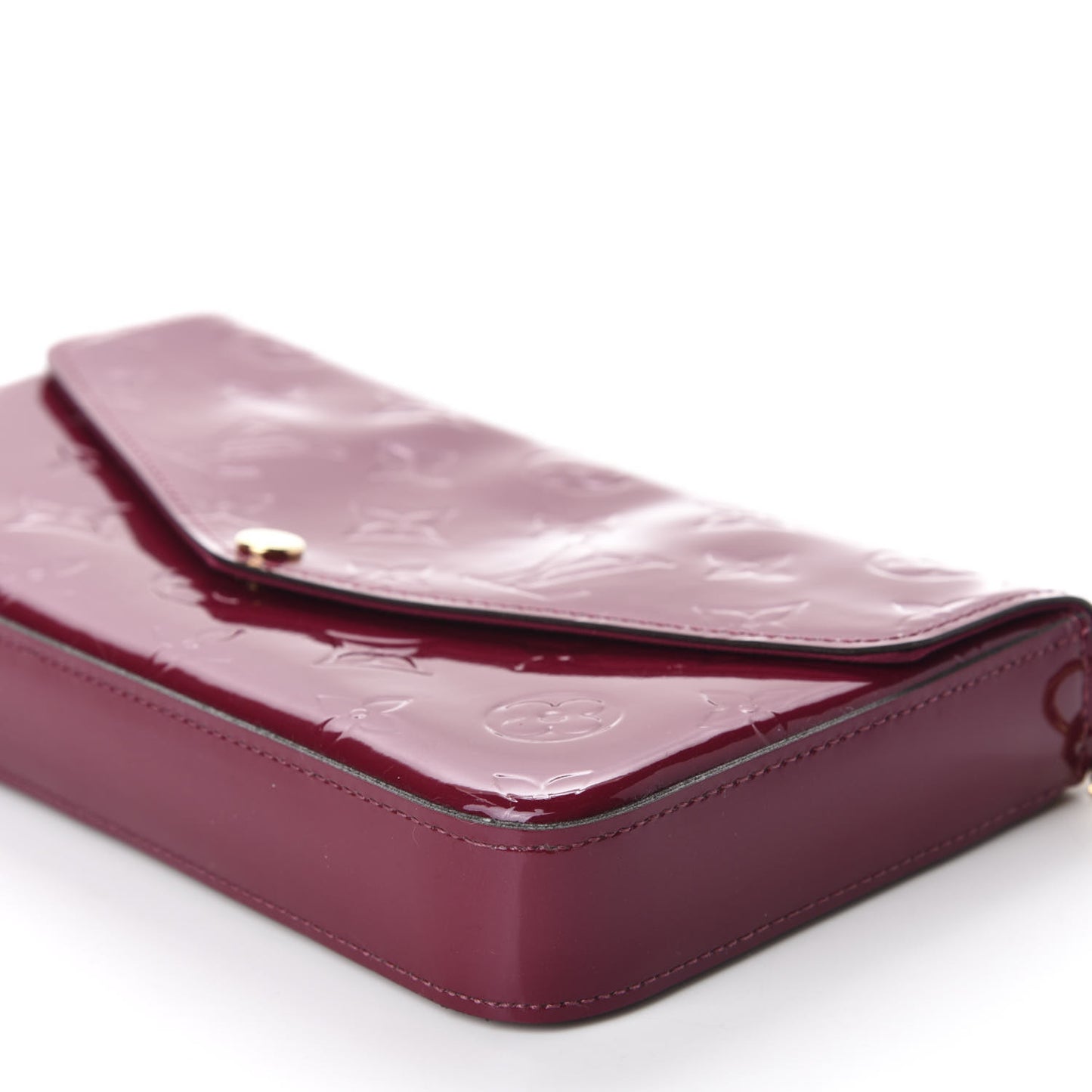 Vernis Felicie Chain Wallet Magenta