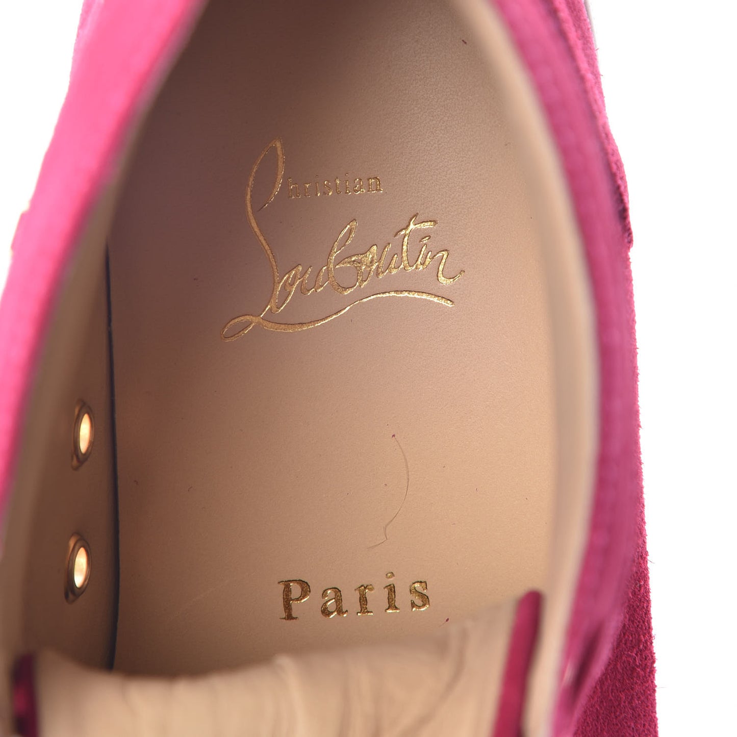 Suede Frangine Costa Flat Sneakers 37.5 Rosa