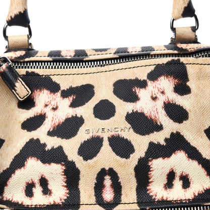 Givenchy Calfskin Jaguar Print Small Pandora Multicolor 10 of 10