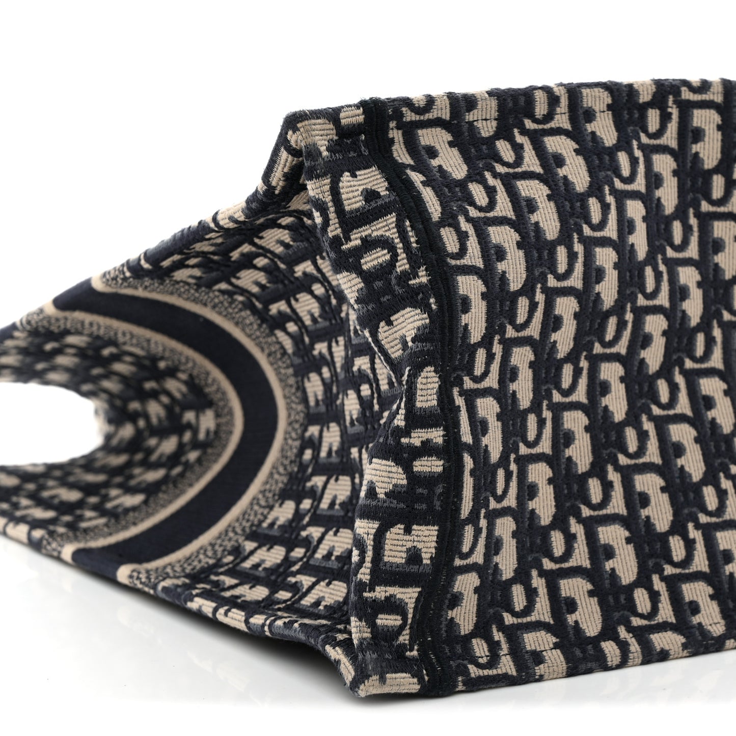 Oblique Large Book Tote Blue Multicolor