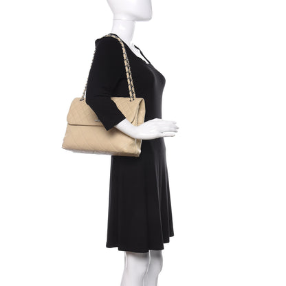 Chanel Calfskin Quilted In the Business Flap Bag Beige Clair 2 of 17