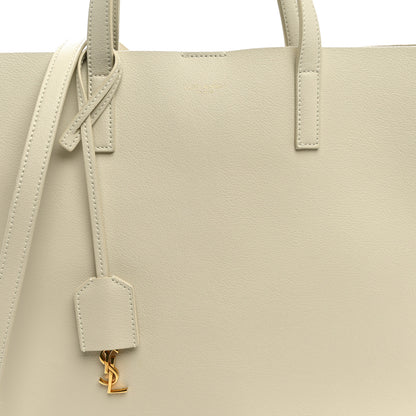 Saint Laurent Calfskin Toy Shopping Tote Crema Soft 8 of 10